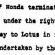 Illustration for article titled Lotuss Formula One charge from Honda through Lamborghini to Opel